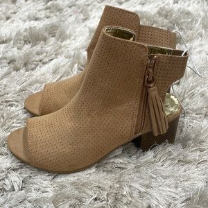 Big girl justice sandal booties